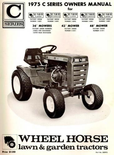 Tractor 1975 C-120 Om Wiring Pdf - 1973-1977