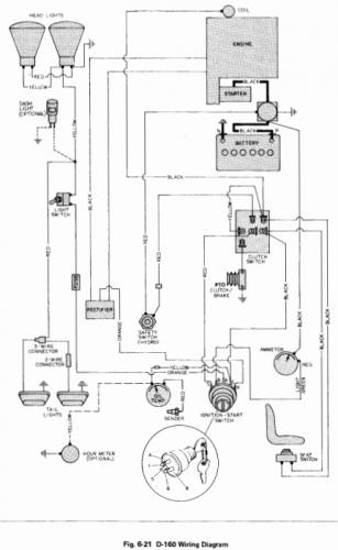Tractor 1979 D-160 Auto Wiring only.pdf - 1978-1984 - RedSquare Wheel
