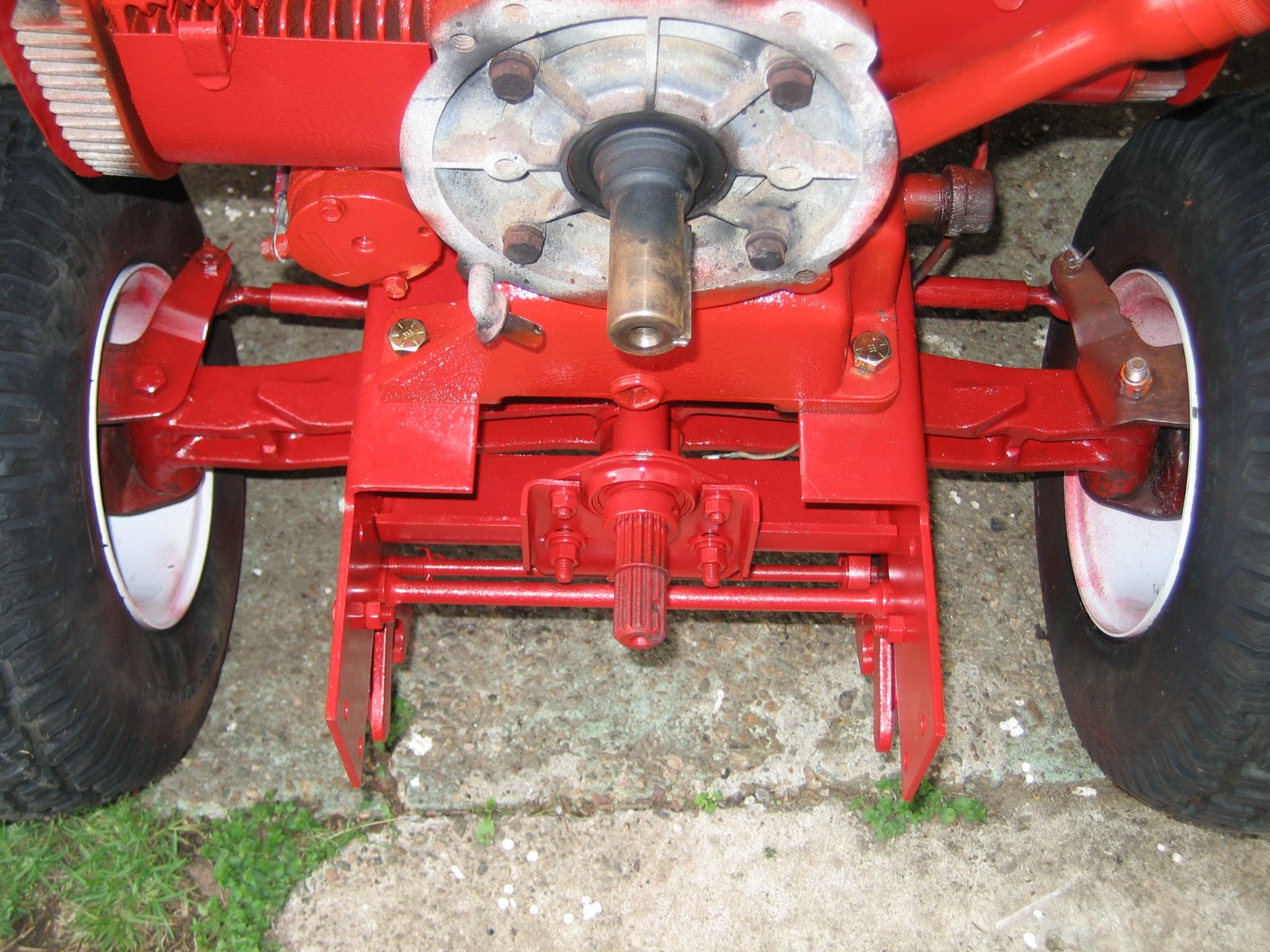 D180 Front axle Wheel Horse Tractors RedSquare Wheel Horse Forum