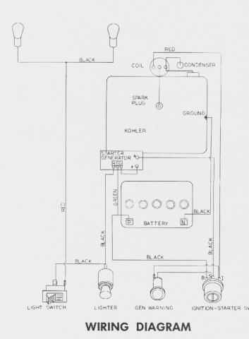 starter generator solenoid install - Wheel Horse ... toro wheel horse ignition switch wiring diagram 