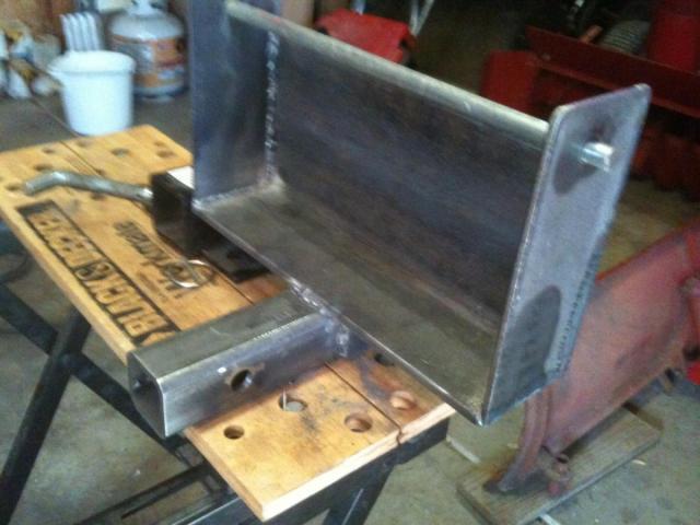 Custom heavy duty 2" hitch build #5 - Page 2 - Wheel Horse ...
