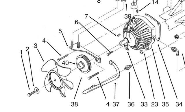 Eaton 1100 cooling fan direction - Transmissions and transaxles