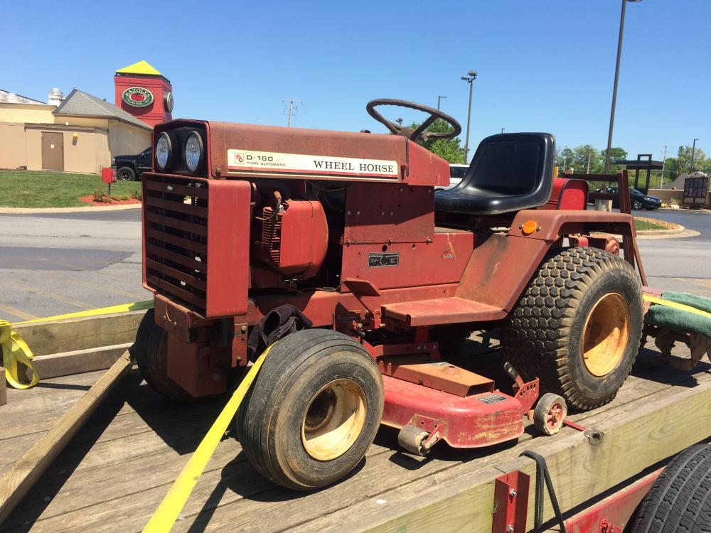 1980 D160 Twin Automatic Wheel Horse for Sale RedSquare Wheel Horse