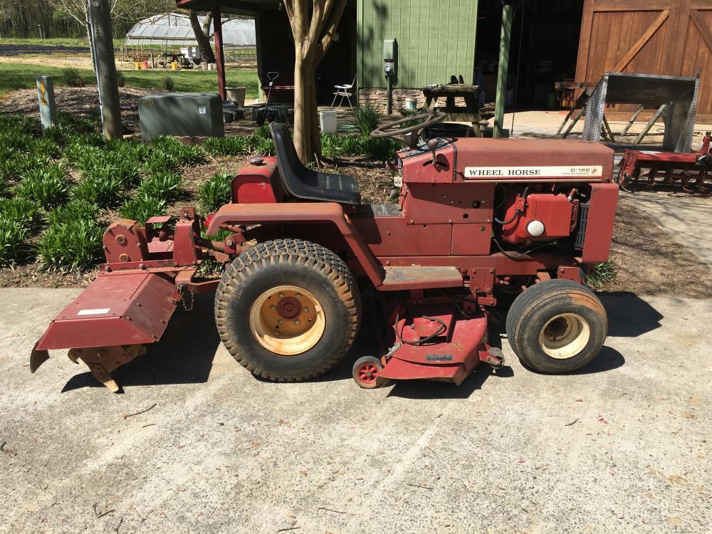 1980 D160 Twin Automatic Wheel Horse for Sale RedSquare Wheel Horse
