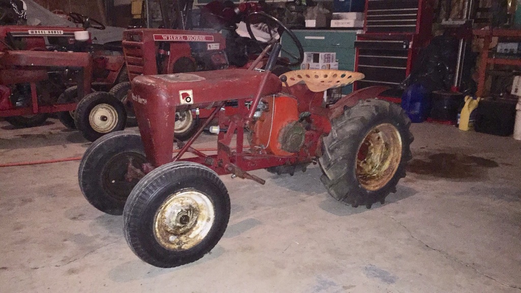 1958 RJ58 - Wheel Horse Sold Archive - RedSquare Wheel Horse Forum