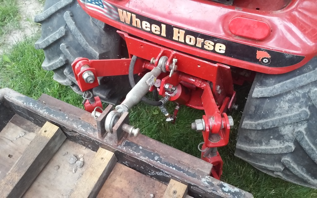 520H Front End Loader 3 point Wheel Horse Sold Archive RedSquare