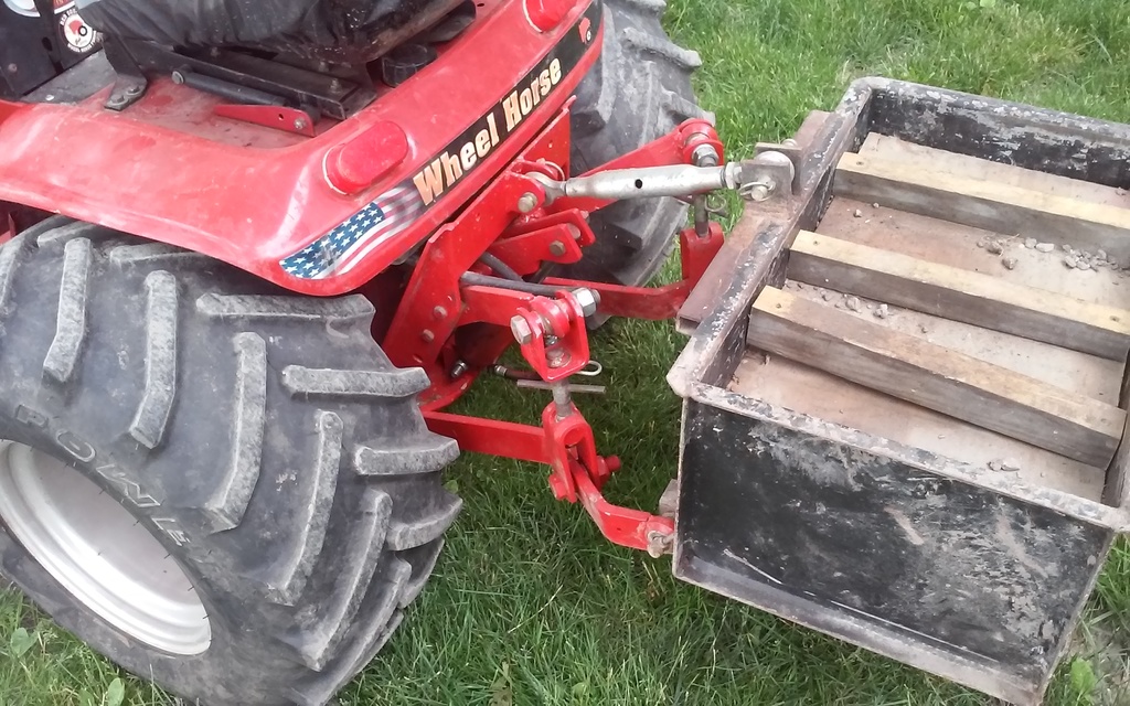 520H Front End Loader 3 point Wheel Horse Sold Archive RedSquare