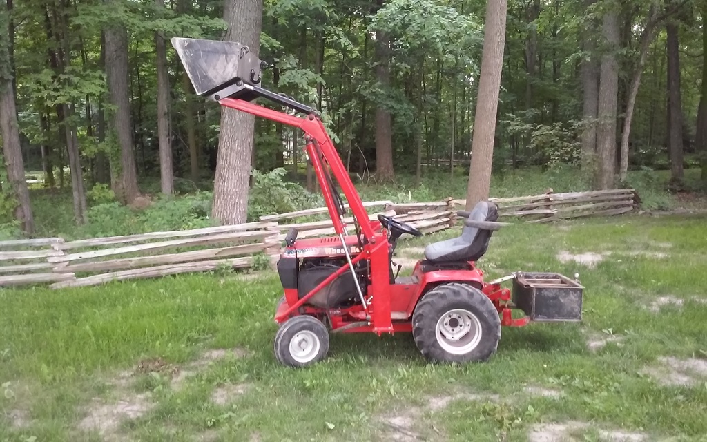 520H Front End Loader 3 point Wheel Horse Sold Archive RedSquare