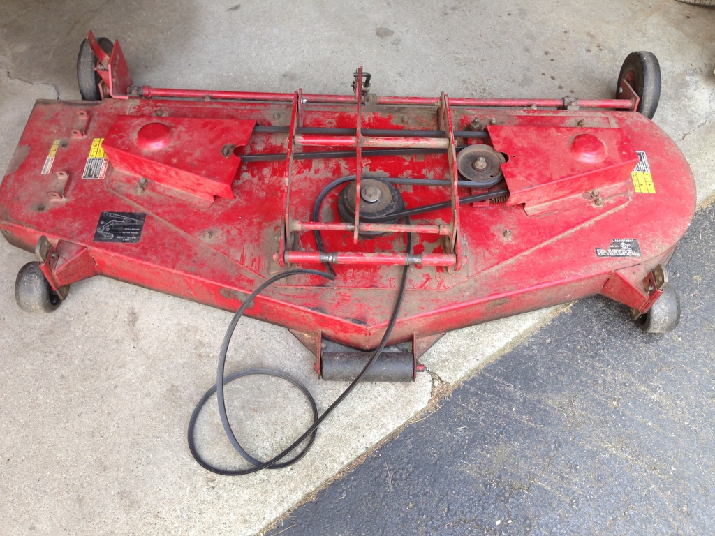 Toro 78390, 60 Inch Side Discharge Mower Deck, 1996 Wheel Horse Sold