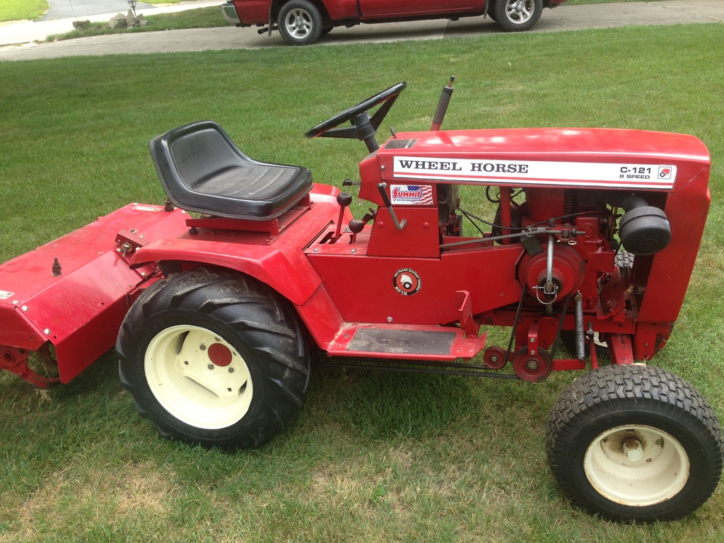 12 HP C121 Wheel Horse and Attachments Wheel Horse Sold Archive
