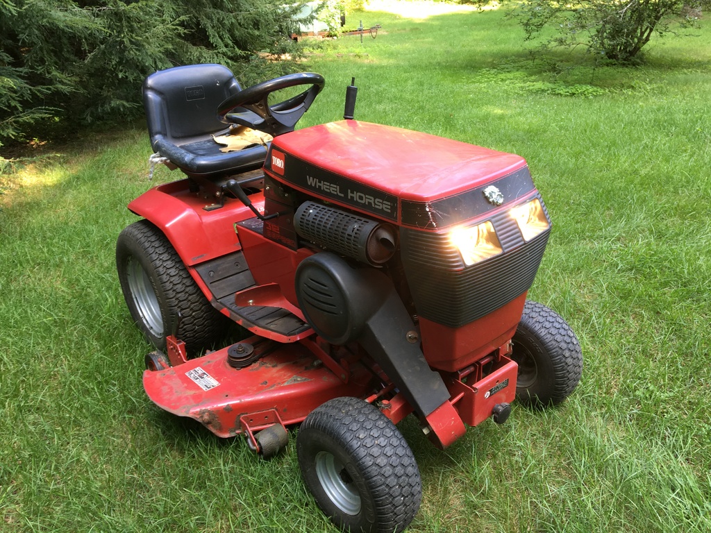 1997 3128 with deck Wheel Horse Sold Archive RedSquare Wheel Horse