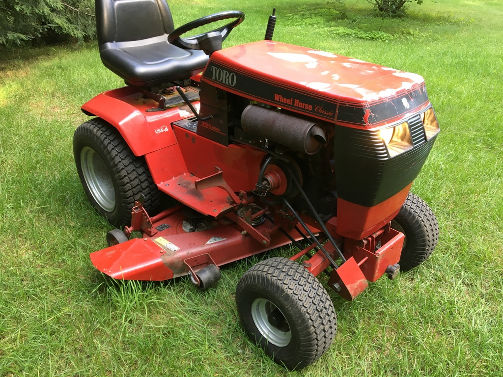 1990 3108 with deck Wheel Horse Sold Archive RedSquare Wheel Horse