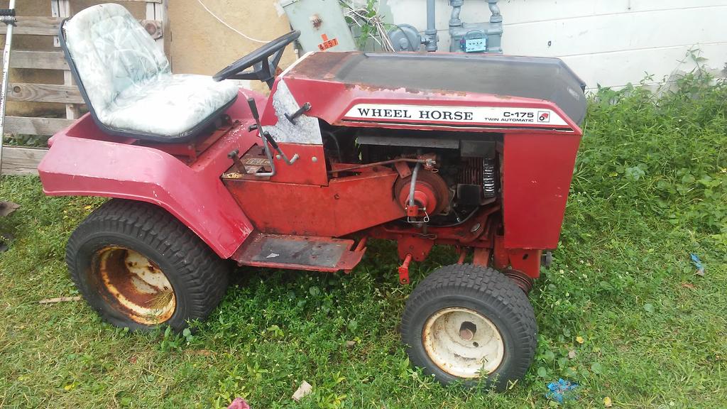Wheel Horse C175 Wheel Horse Tractors RedSquare Wheel Horse Forum