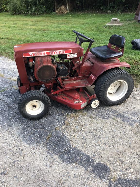 1976 Wheel Horse C120 Wheel Horse for Sale RedSquare Wheel Horse Forum