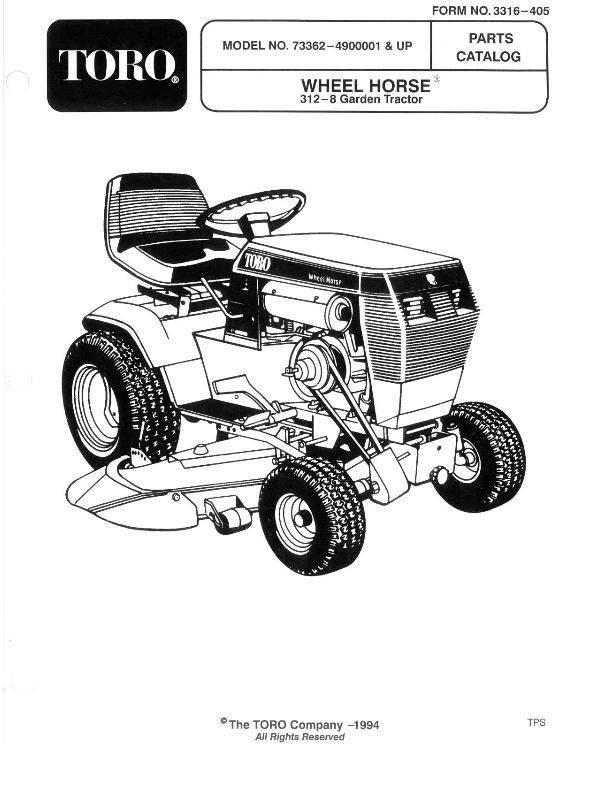 Albero Sterzo Inferiore Per Trattore Wheel Horse 312-8 – Ricambi 111354, 114198-01 (usato)