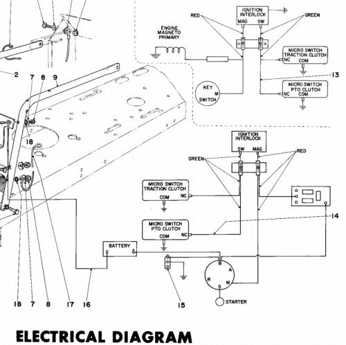 Tractor 1973 Toro 7hp Lawn tractor D&A IPL Wiring.pdf - 1973-1977