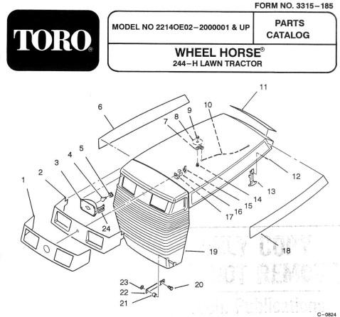 Tractor 1992 244 H IPL 1991 1997 RedSquare