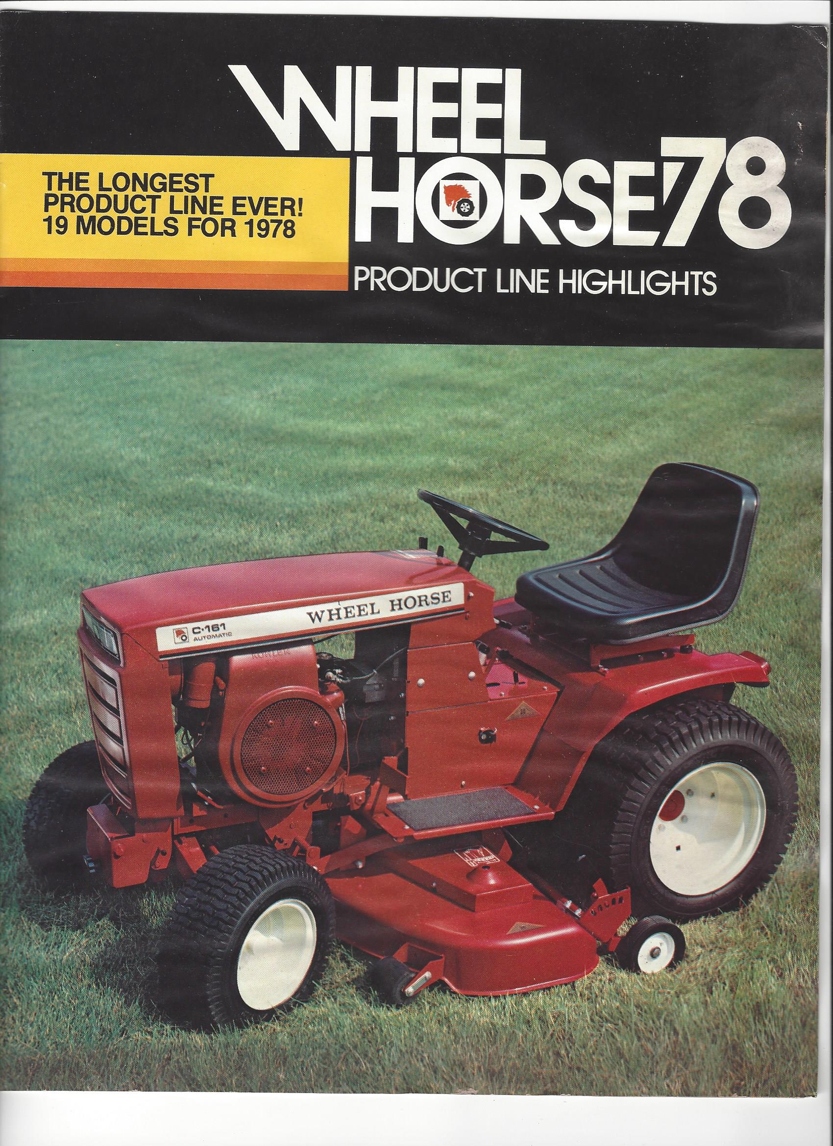 1978 wheel online horse tractor