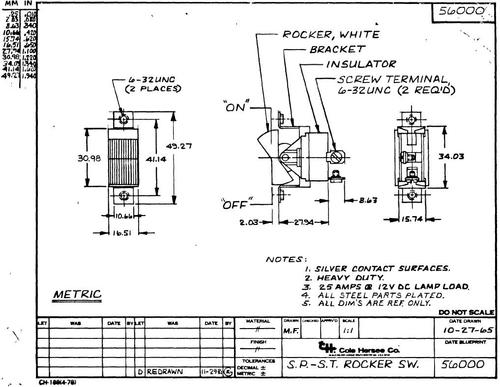 Cole Hersee Rocker Switch Wiring Diagram