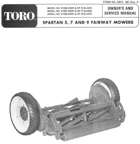 Toro spartan gang mower clearance