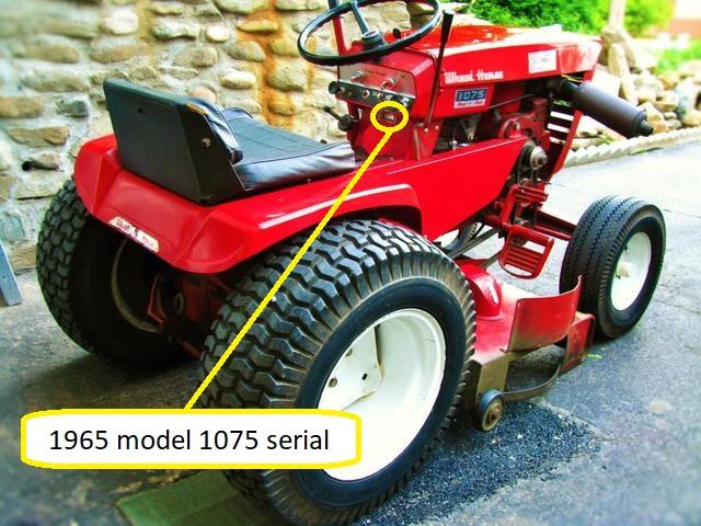 Tractor 1965 875 1075 D A OM IPL Wiring Rev SN.pdf 1965 1972 RedSquare Wheel Horse Forum