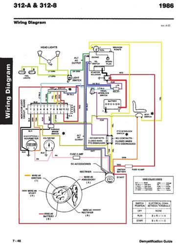 Tractor 1986 414-8 Wiring.pdf - 1985-1990 - RedSquare Wheel Horse Forum