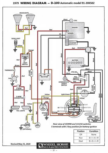 Tractor 1979 D-200 Auto Wiring Revised.pdf - 1978-1984 - RedSquare