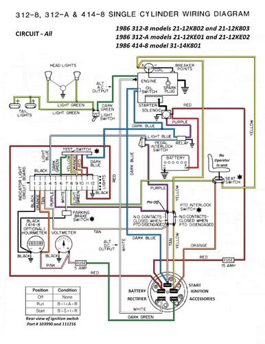 Tractor 1986 414-8 Wiring Detailed Revised.pdf - 1985-1990 - RedSquare