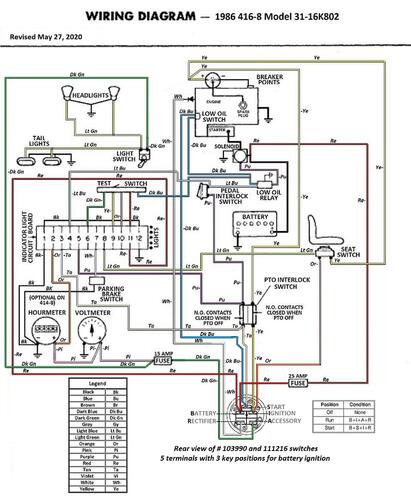 Tractor 1986 416-8 Wiring Detailed Revised.pdf - 1985-1990 - RedSquare ...