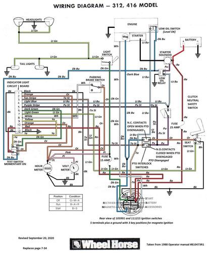 Tractor 1988 312-8 Wiring Detailed Rev.pdf - 1985-1990 - RedSquare