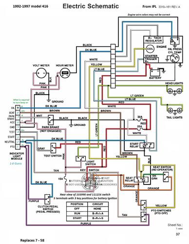 Tractor 1995 416-H Wiring Detailed Rev.pdf - 1991-1997 - RedSquare ...