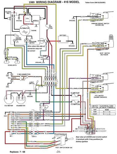 Tractor 1989 416-8 Wiring Detailed Rev'd.pdf - 1985-1990 - RedSquare ...