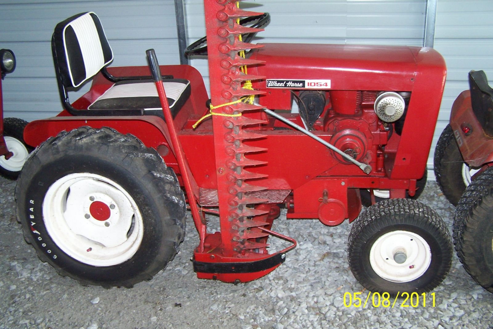 1965 Wheel Horse 1054-A with 52 inch Sickle Bar Mower