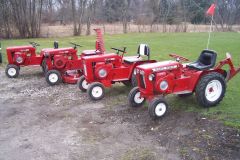 Ralph Family 1964 - 1054's and 1965-1054-A Wheel Horse Tractors
