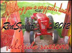 Model 653 Xmas card 2012