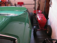 wheel horsin' around