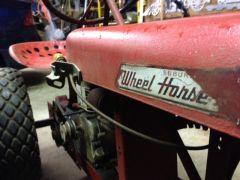 Wheel Horse Close Up