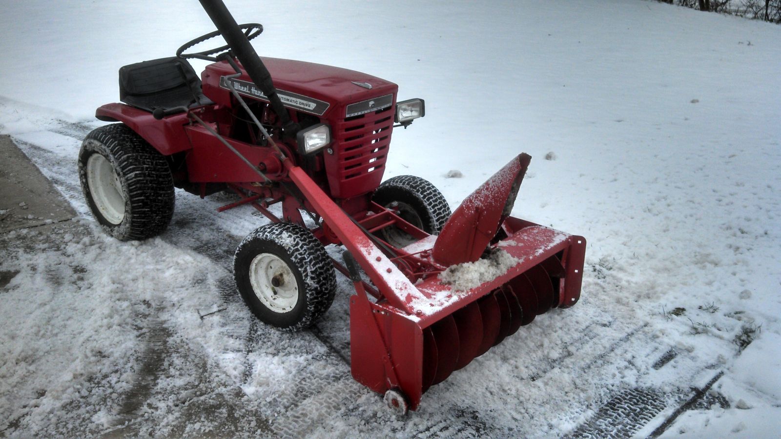Wheel horse single stage snow blower 2025