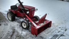 '67 1277 wheel-a-matic w/single stage blower