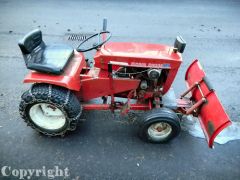 Wheel Horse 857 Tractor 1967 1c mini