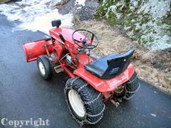 Wheel Horse 857 Tractor 1967 1f mini