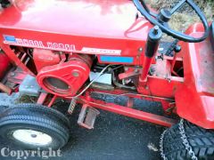 Wheel Horse 857 Tractor 1967 1n mini
