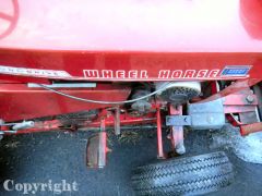 Wheel Horse 857 Tractor 1967 1q mini