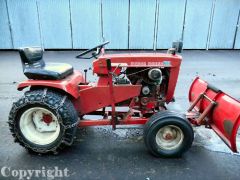 Wheel Horse 857 Tractor 1967 1b mini