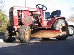 1975 C-160 & 50" Grader Blade