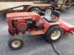 73' 14 Auto with tiller