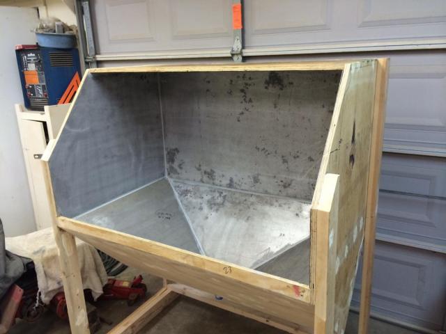 Blast Cabinet Build Restorations Modifications