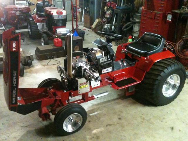 Wheel Horse Super Stock Pulling Tractor Pullers RedSquare