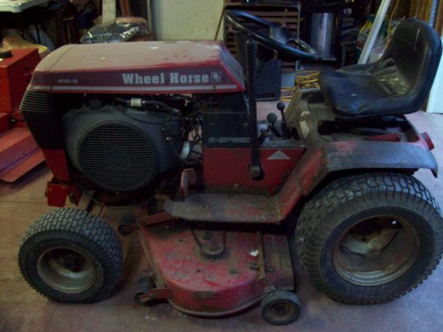 Toro/Wheel Horse 416-8 Tractor Mowing Deck Mule Drive