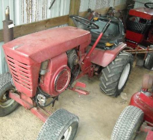 Wheel horse on sale serial number year
